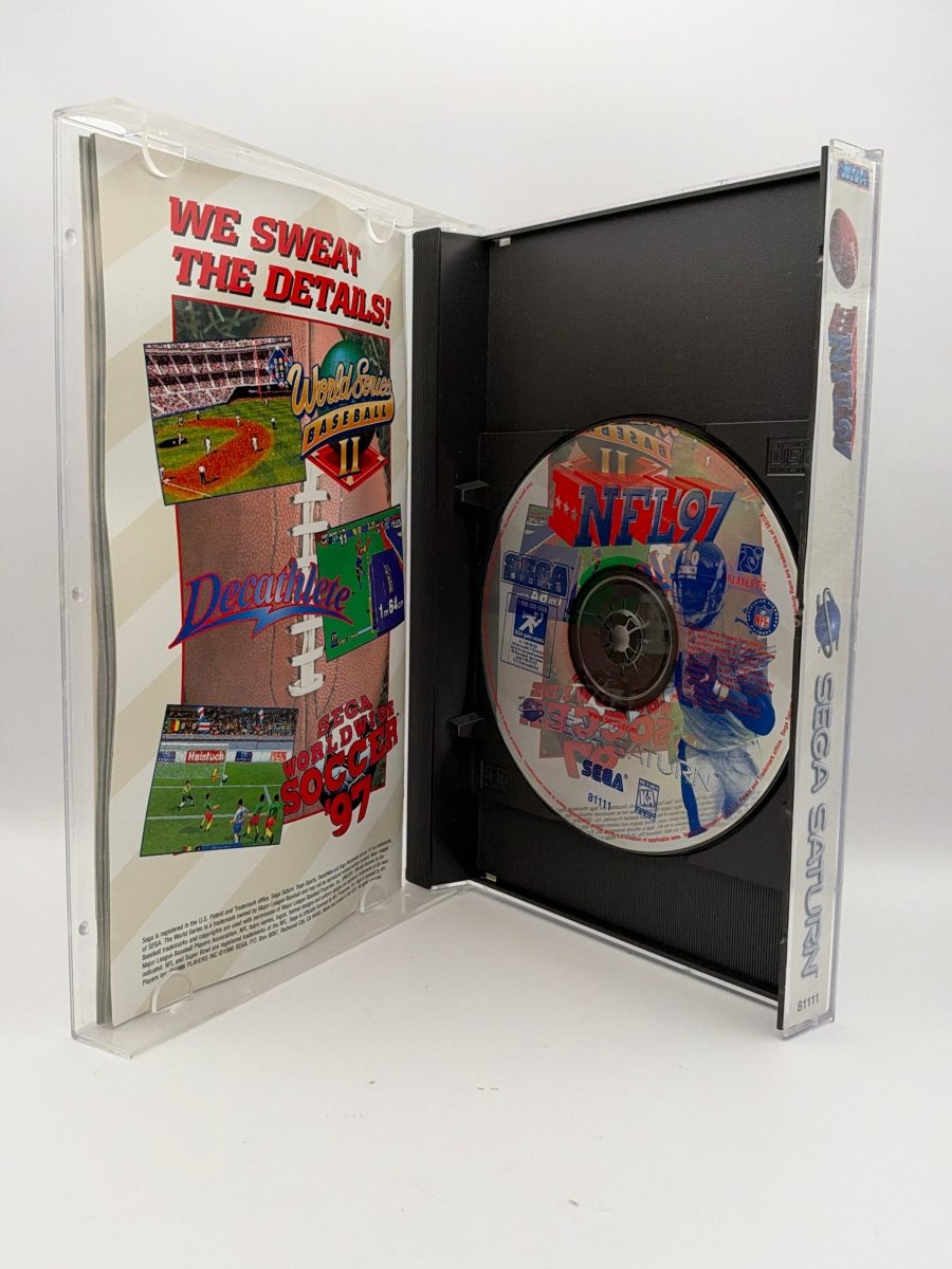 NFL 97 CL01 (CIB) Sega Saturn