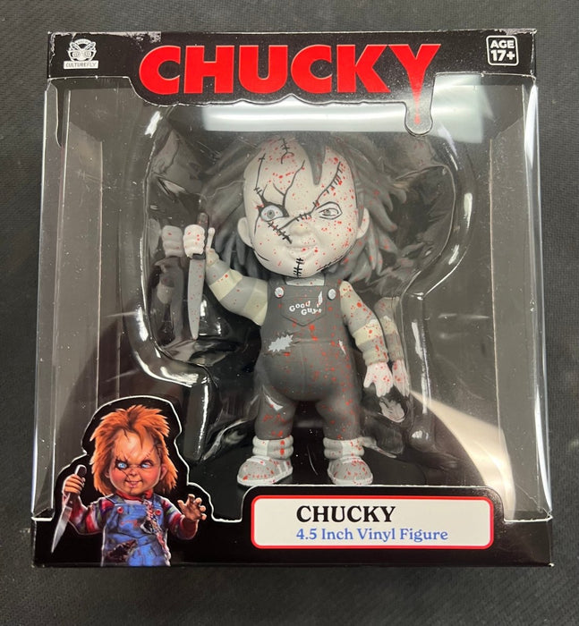 Child’s Play Movie: Chucky (Blood Spatter) 4.5” Vinyl Figure - Exclusive Culturefly
