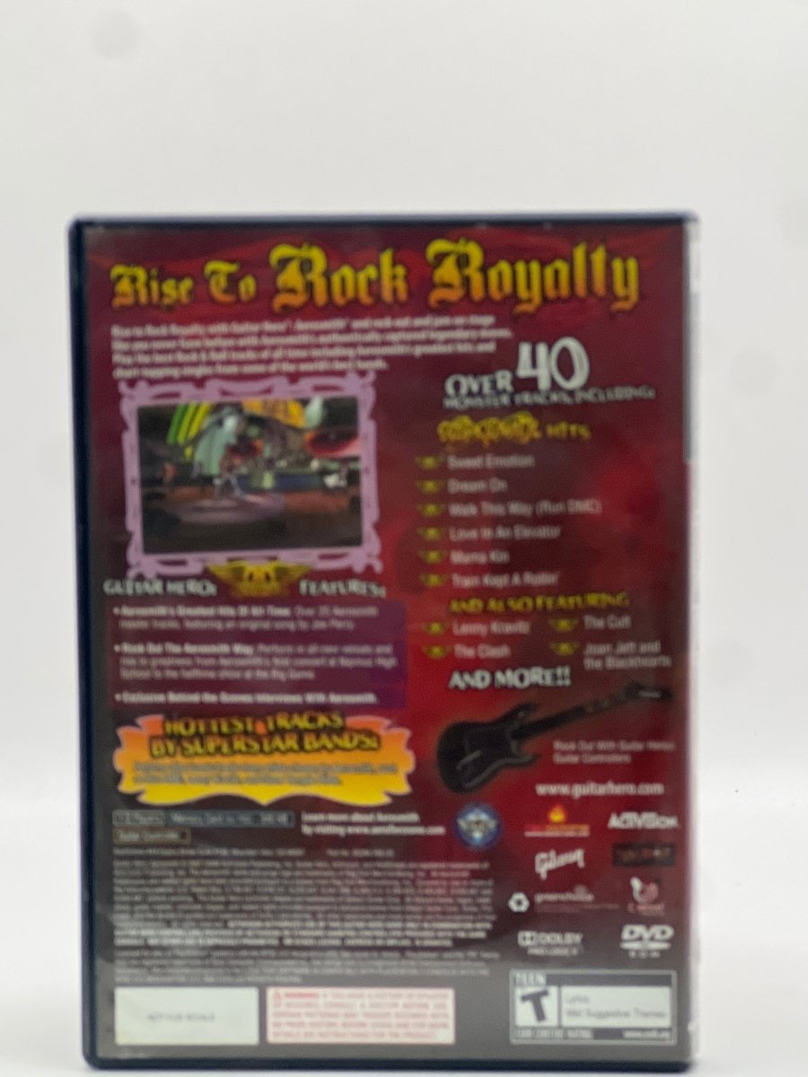 Guitar Hero Aerosmith CL01 (CIB) PlayStation 2