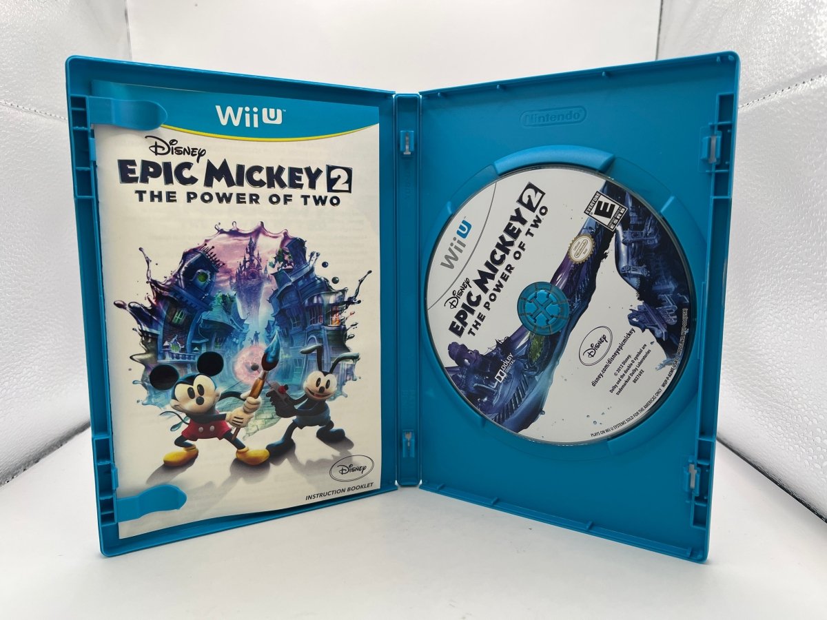 Epic Mickey 2: The Power of Two CL01 (CIB) Nintendo Wii U