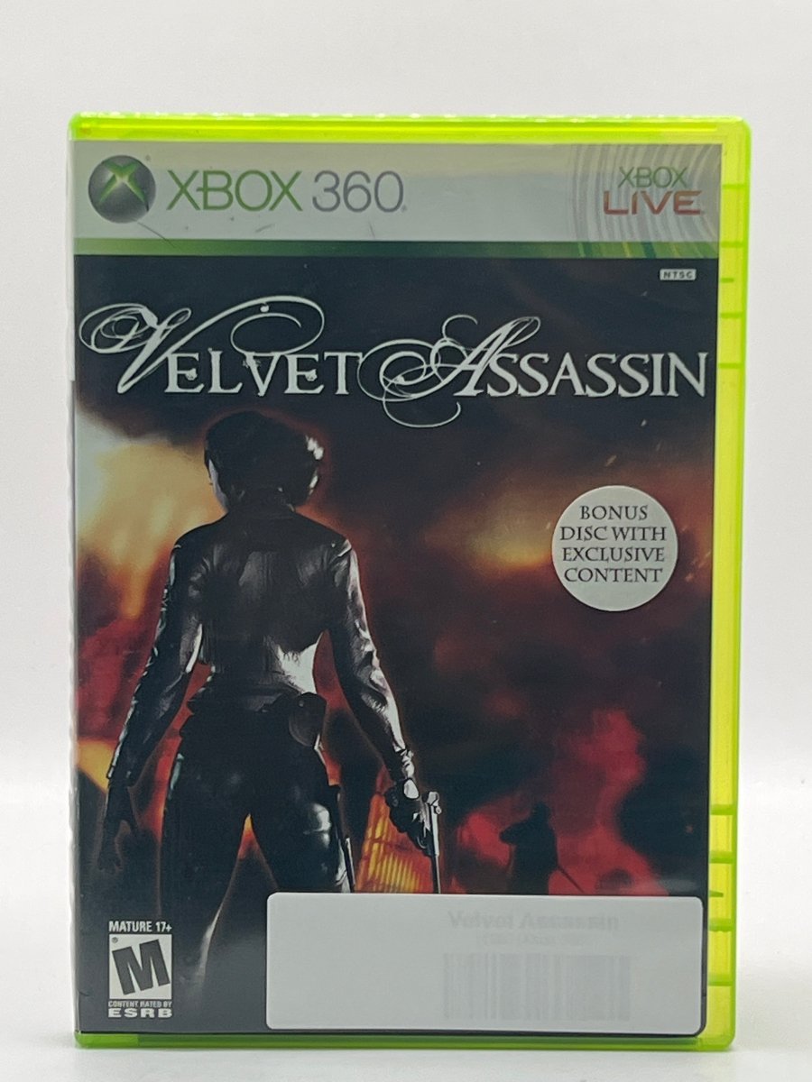 Velvet Assassin CL01 (CIB) Xbox 360