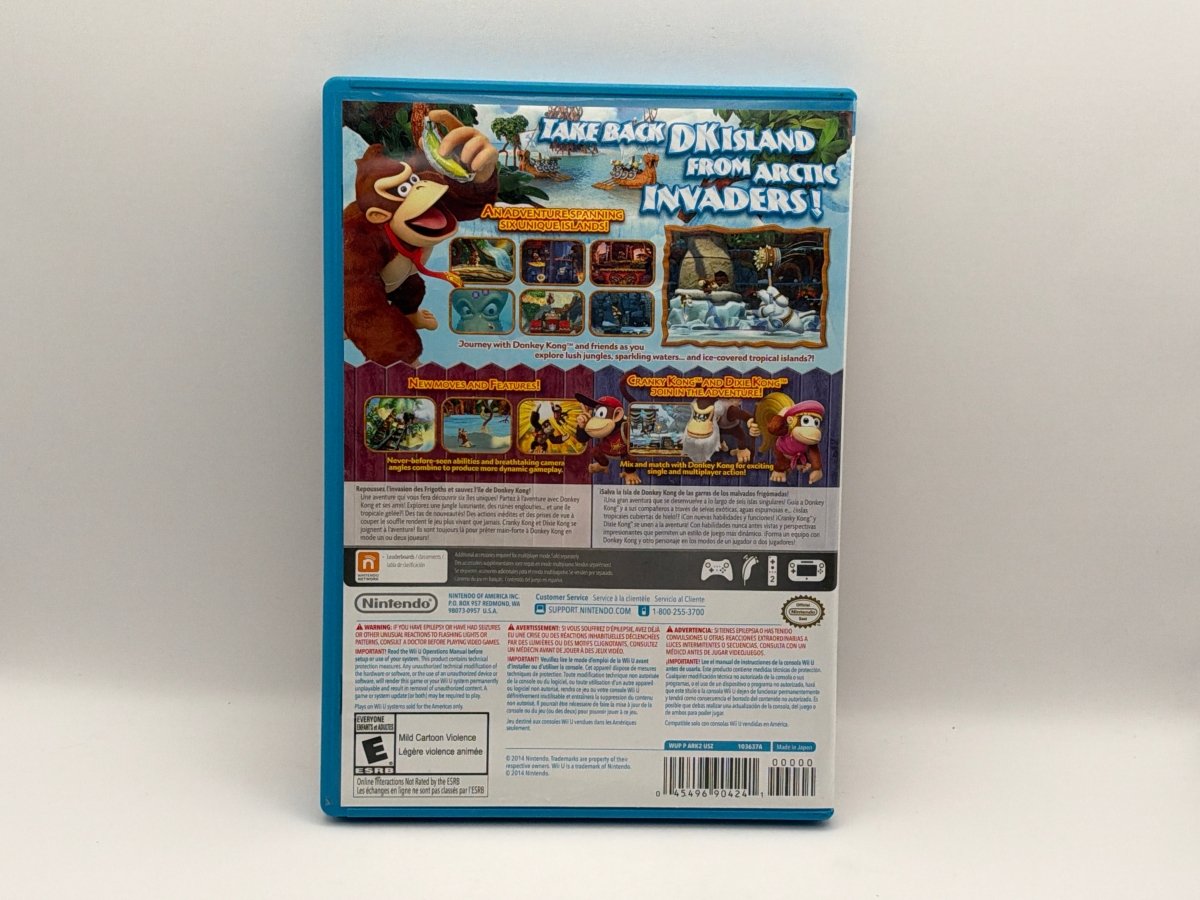 Donkey Kong Country: Tropical Freeze [Nintendo Selects] CL01 (CIB) Nintendo Wii U