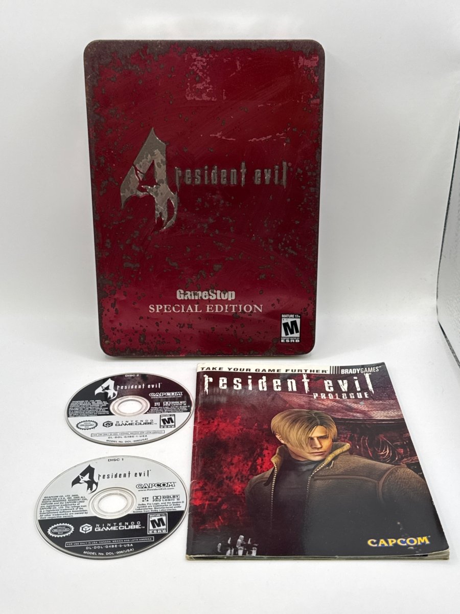 Resident Evil 4 GameStop Special Edition CL01 (Missing Manual) Nintendo GameCube