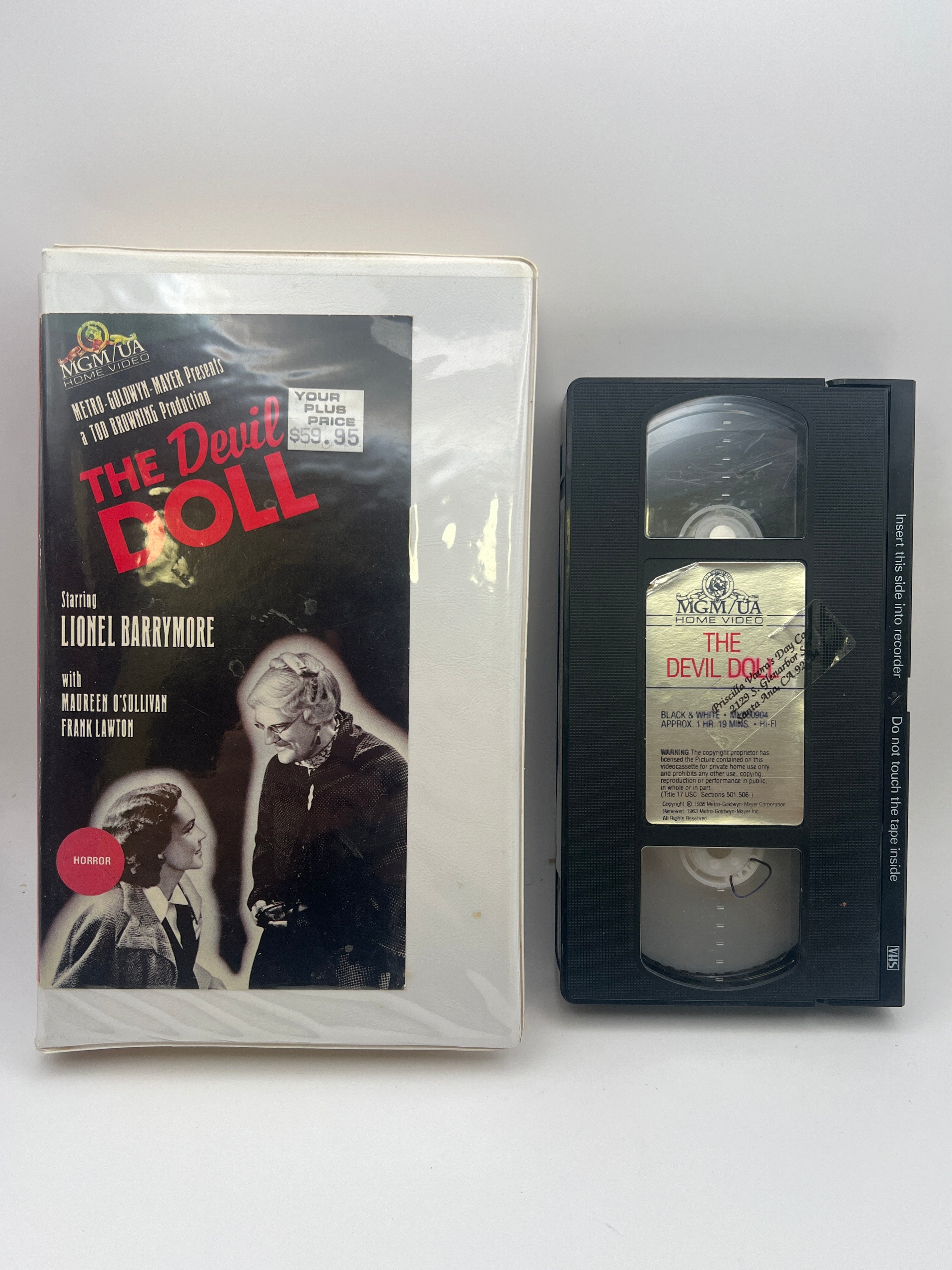 The Devil Doll (600904) Used VHS