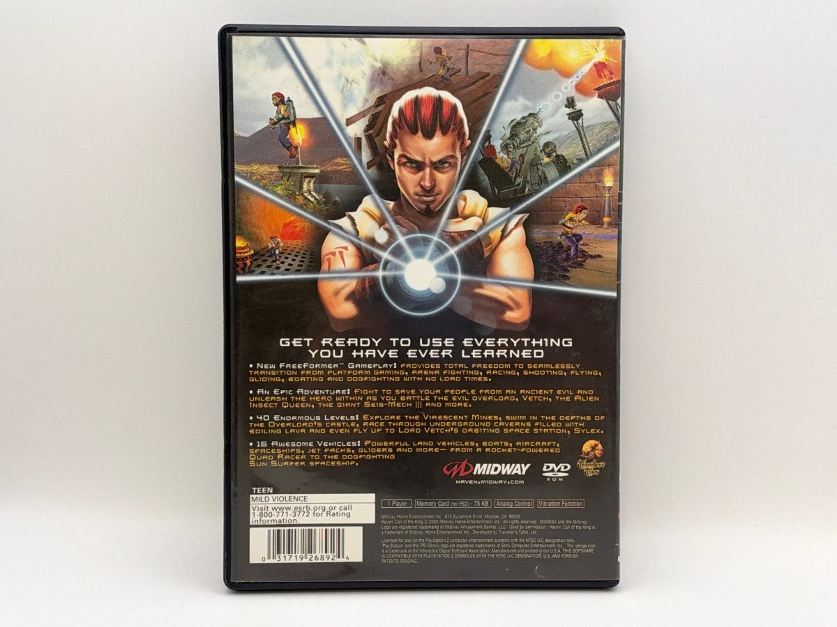 Haven Call of the King CL01 (CIB) PlayStation 2