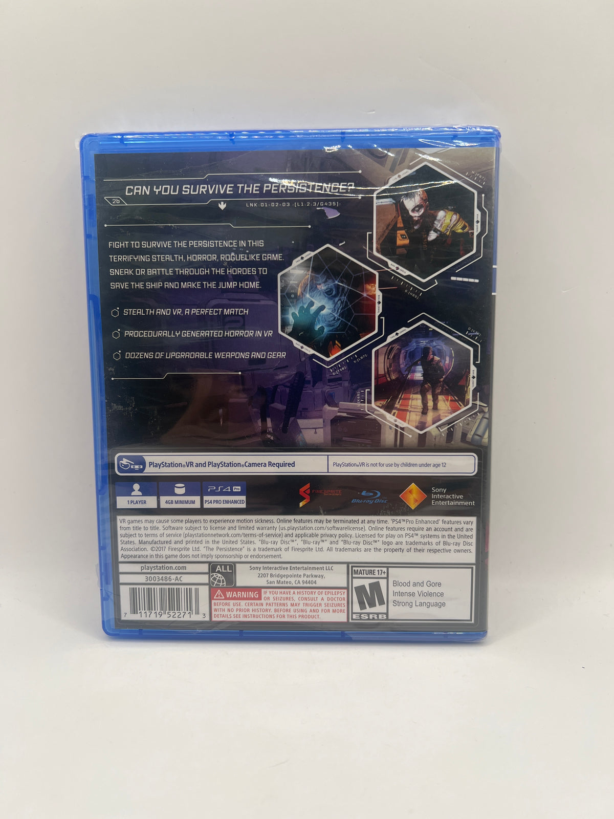 The Persistence CL01 (NEW) PlayStation 4