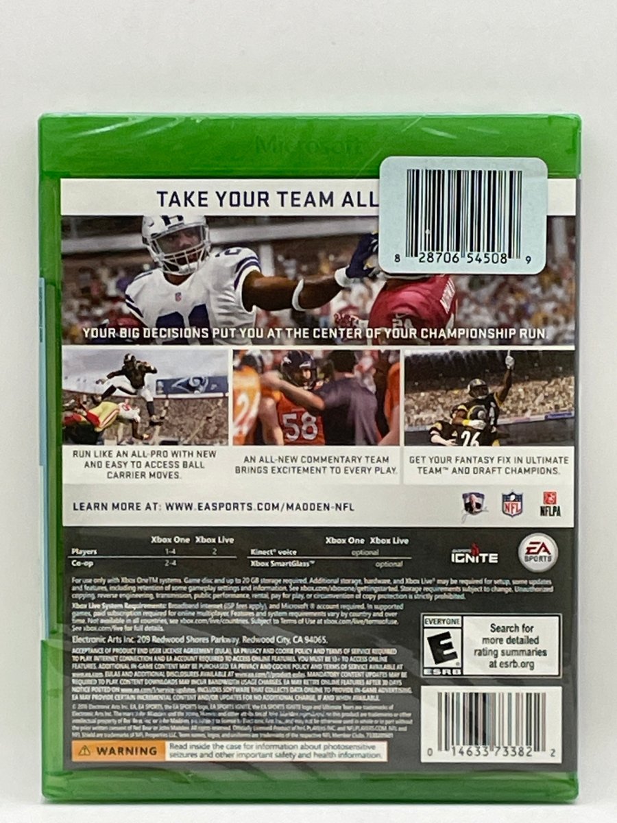 Madden NFL 17 CL01 (CIB) Xbox One