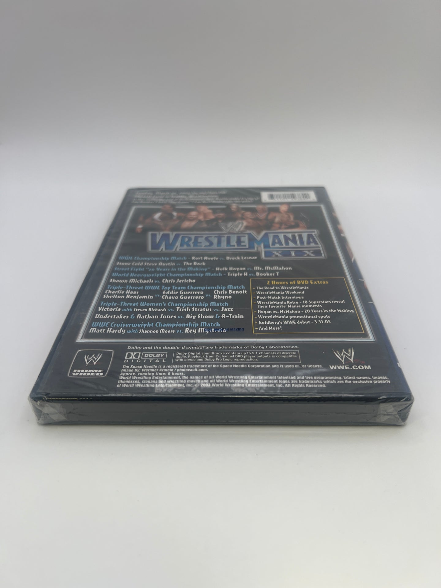 WWE: WrestleMania 19 (2003) New DVD