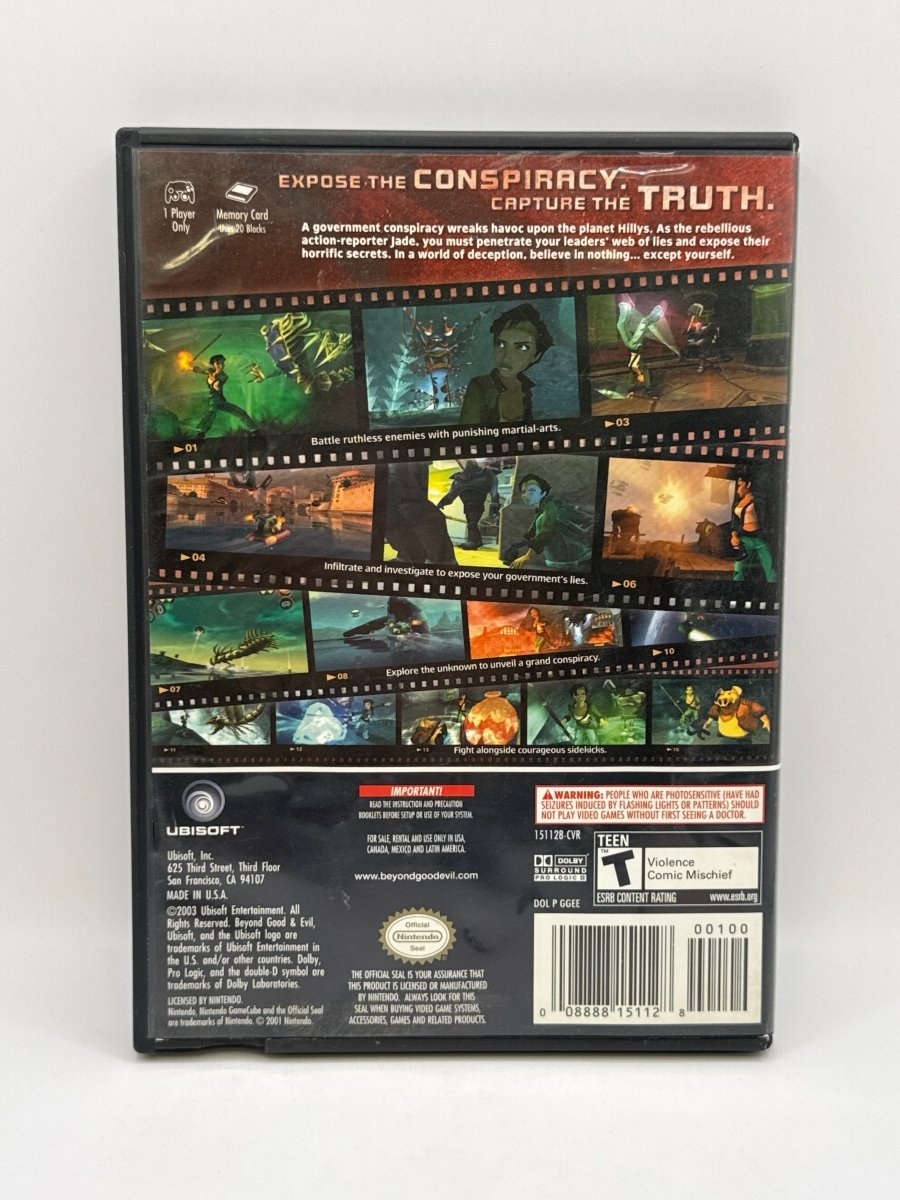 Beyond Good and Evil CL01 (CIB) Nintendo GameCube