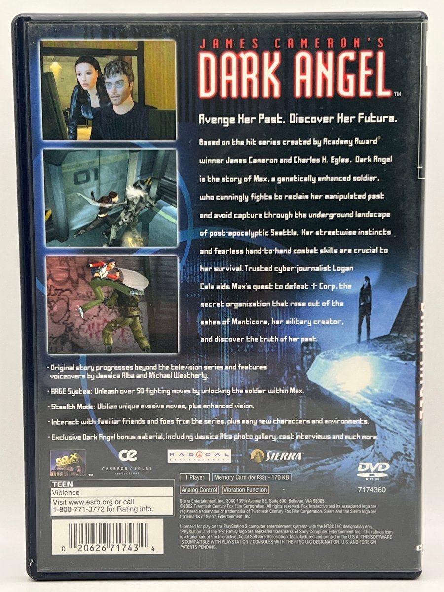 Dark Angel CL01 (CIB) PlayStation 2