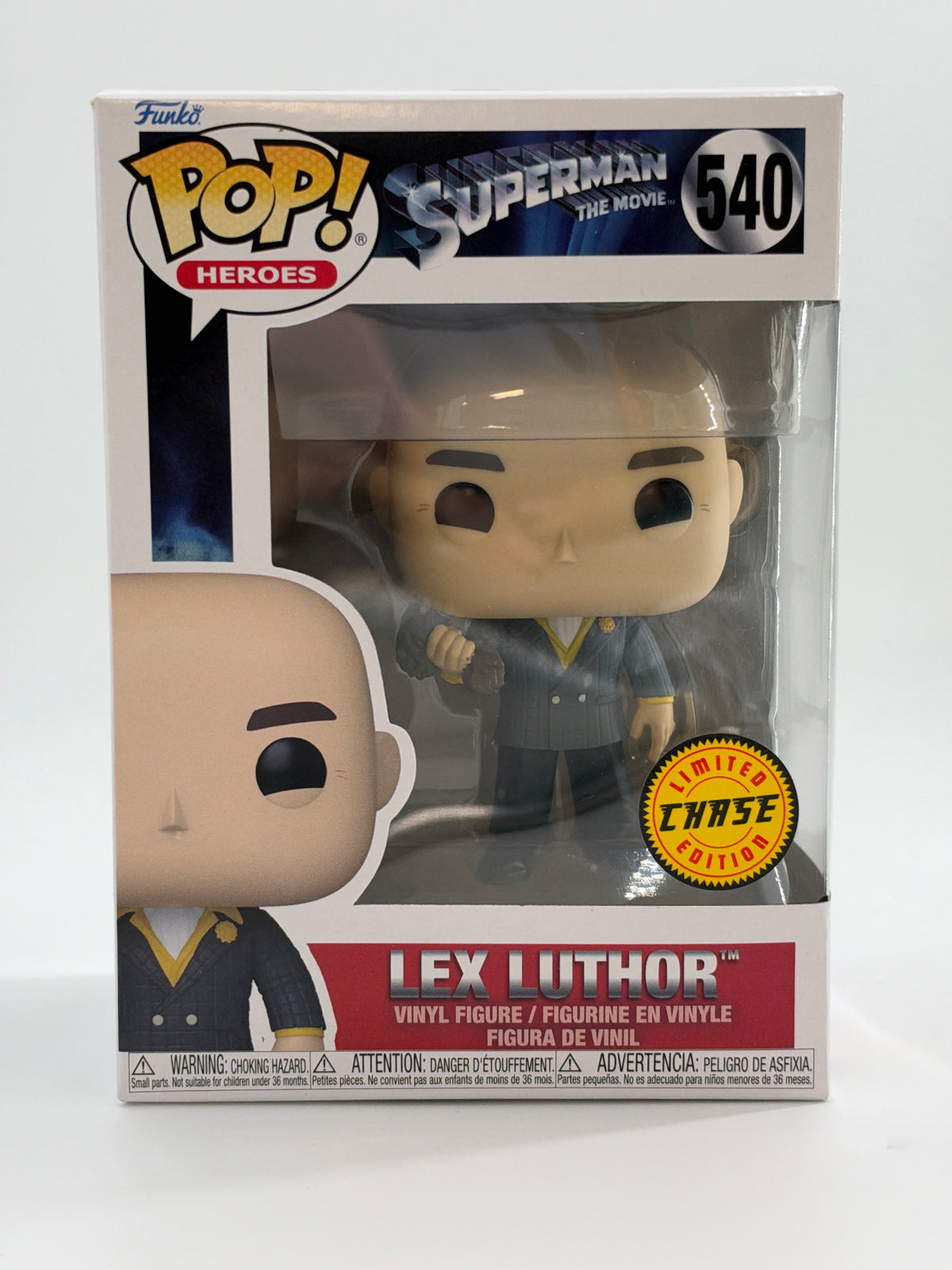 Superman the Movie: Lex Luther - Limited Chase Edition #540 Funko Pop