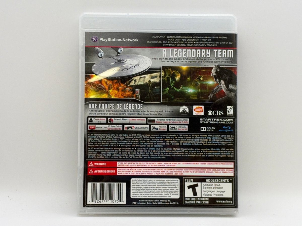 Star Trek: The Game CL01 (CIB) Playstation 3