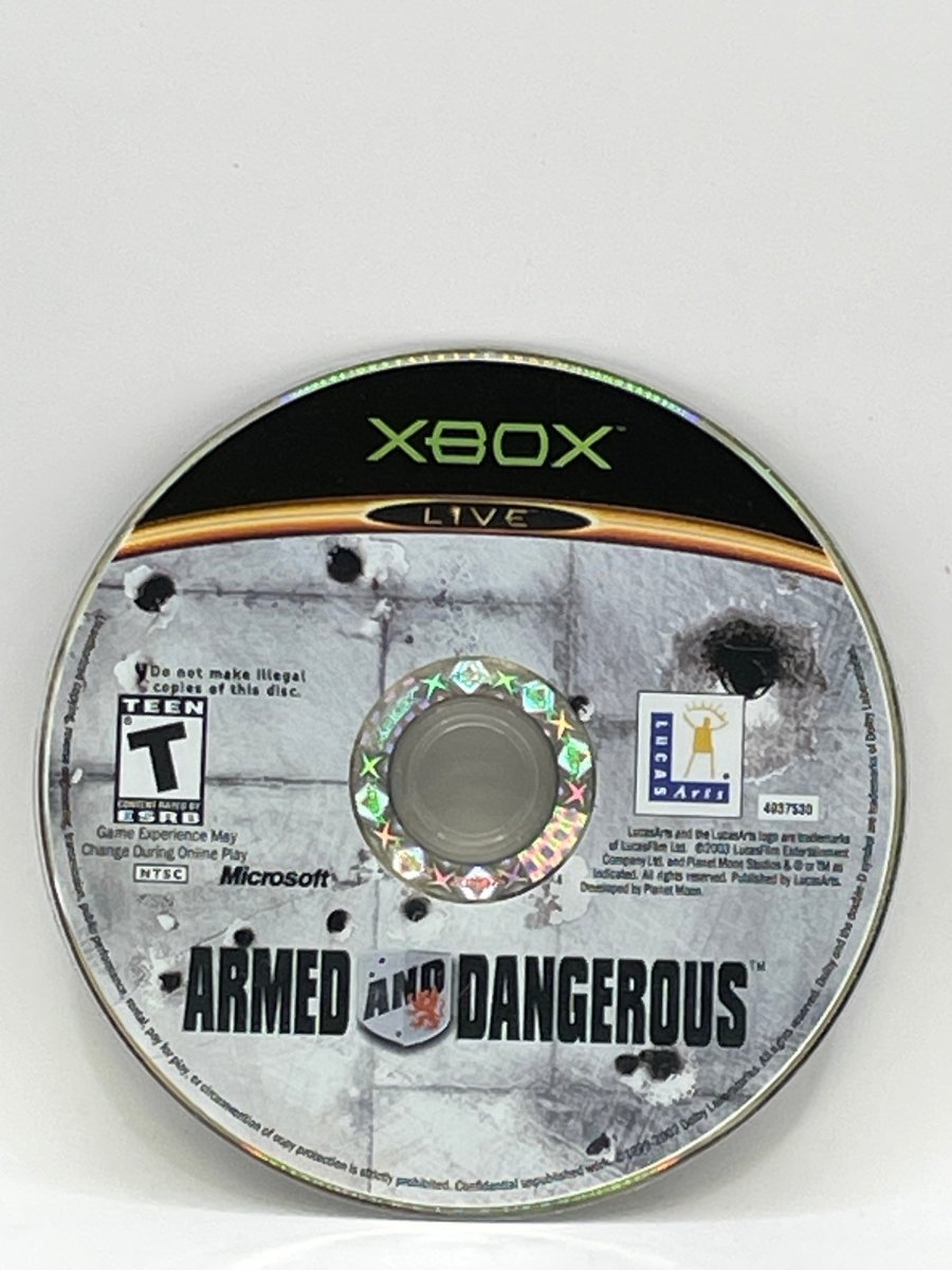 Armed and Dangerous CL01 (Loose Disc) Original Xbox