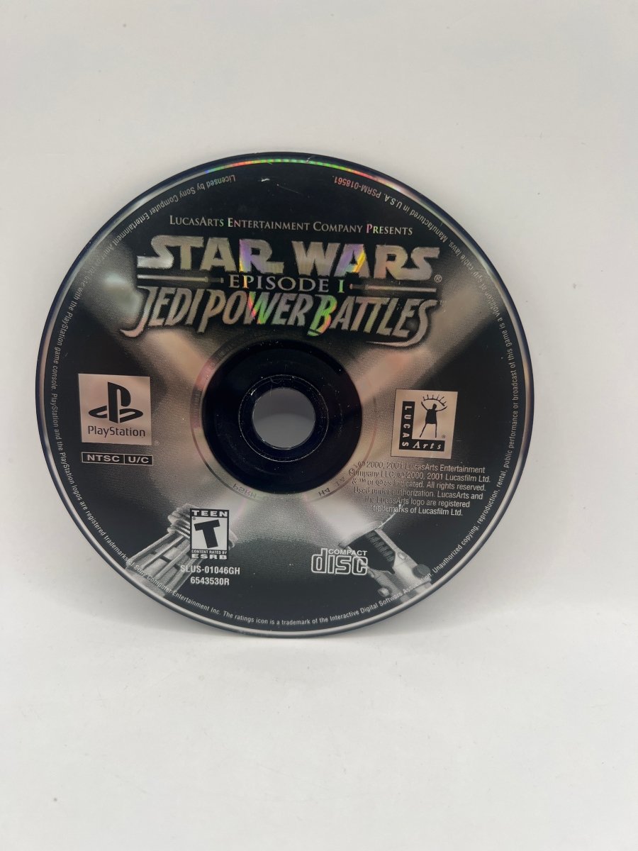 Star Wars Episode I Jedi Power Battles [Greatest Hits] CL01 (Disc Only) Playstation One