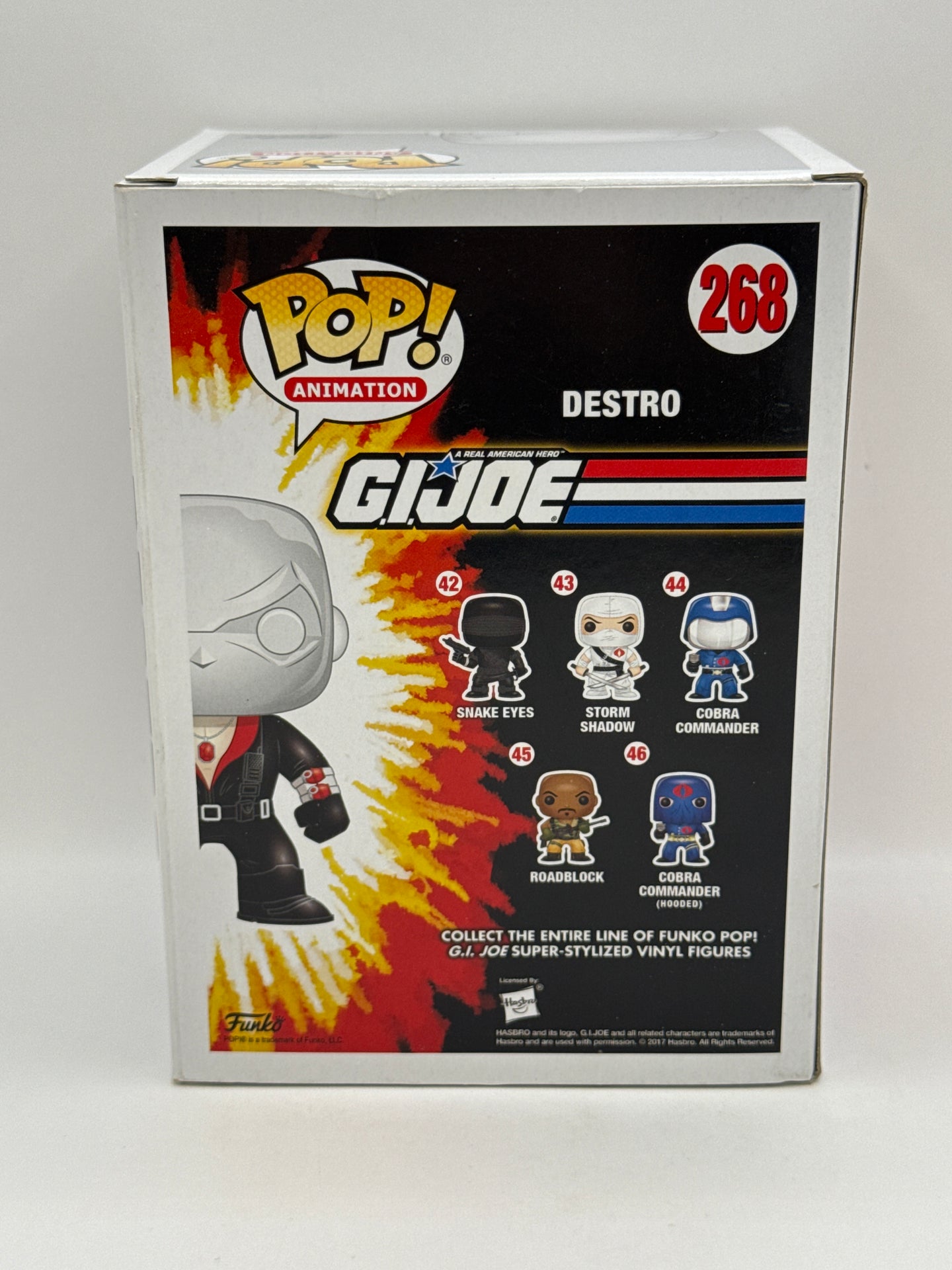 G.I. Joe: Destro - 2017 Fall Convention Exclusive  #268 Funko Pop