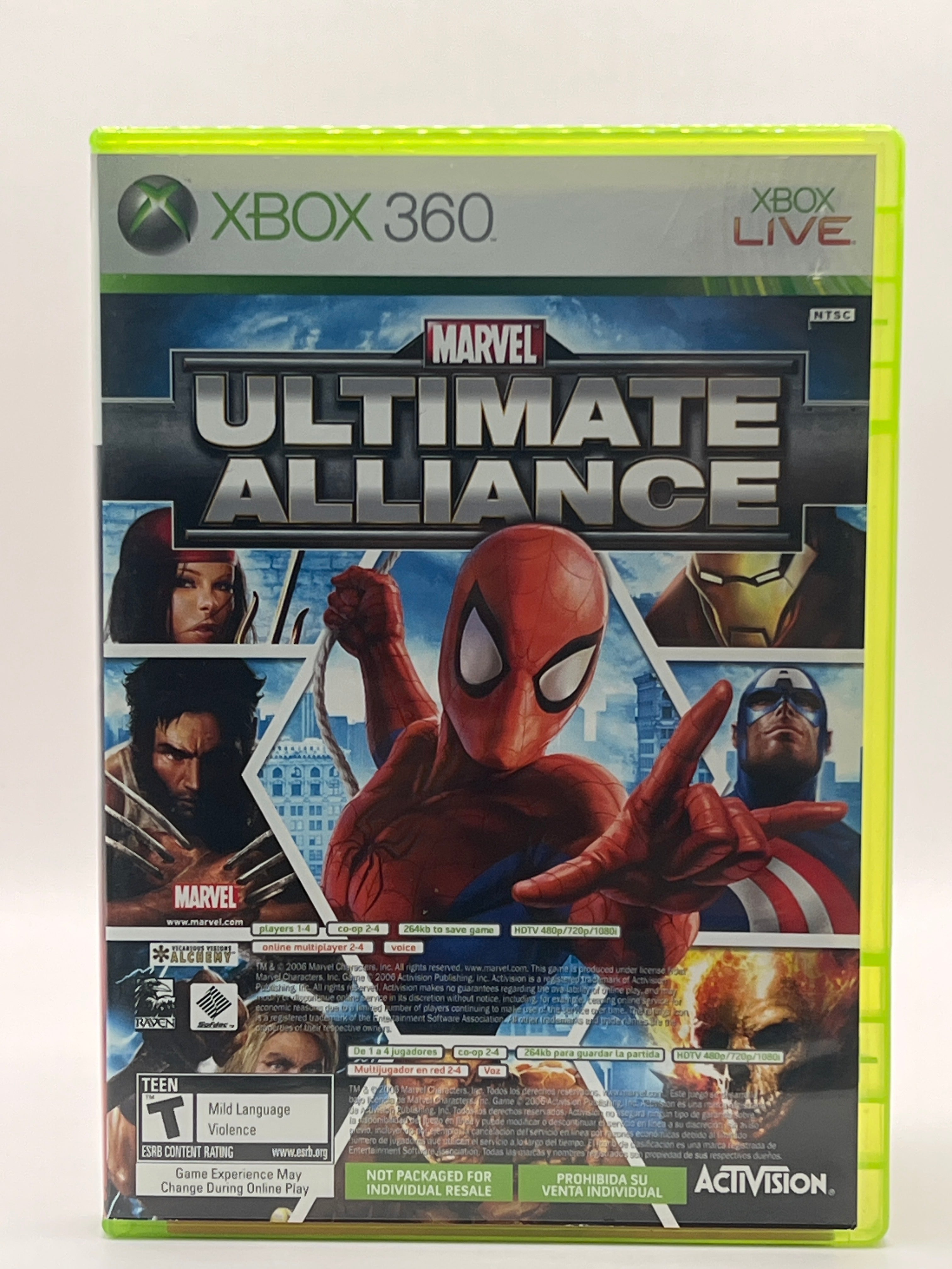 Marvel Ultimate Alliance & Forza 2 CL01 (CIB) Xbox 360
