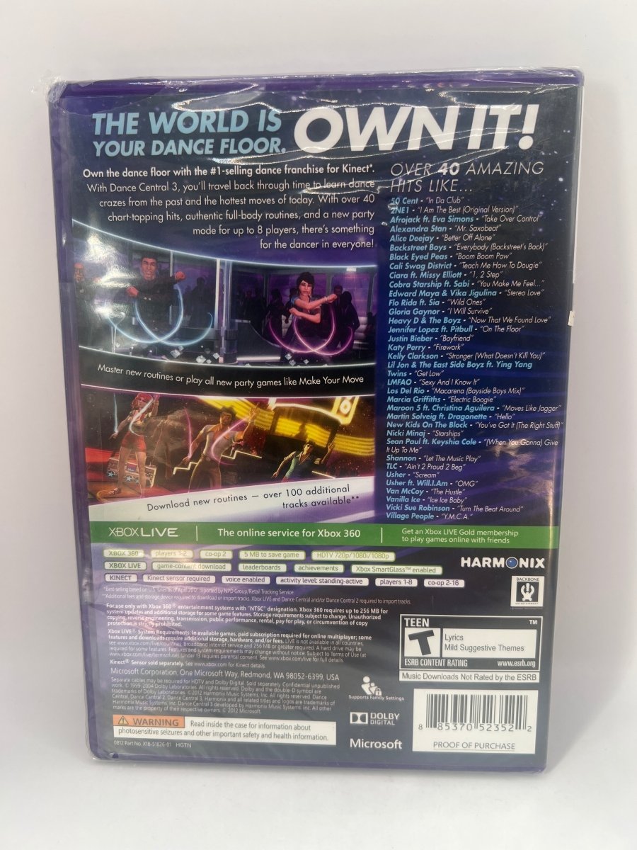 Dance Central 3 CL01 (NEW) Xbox 360