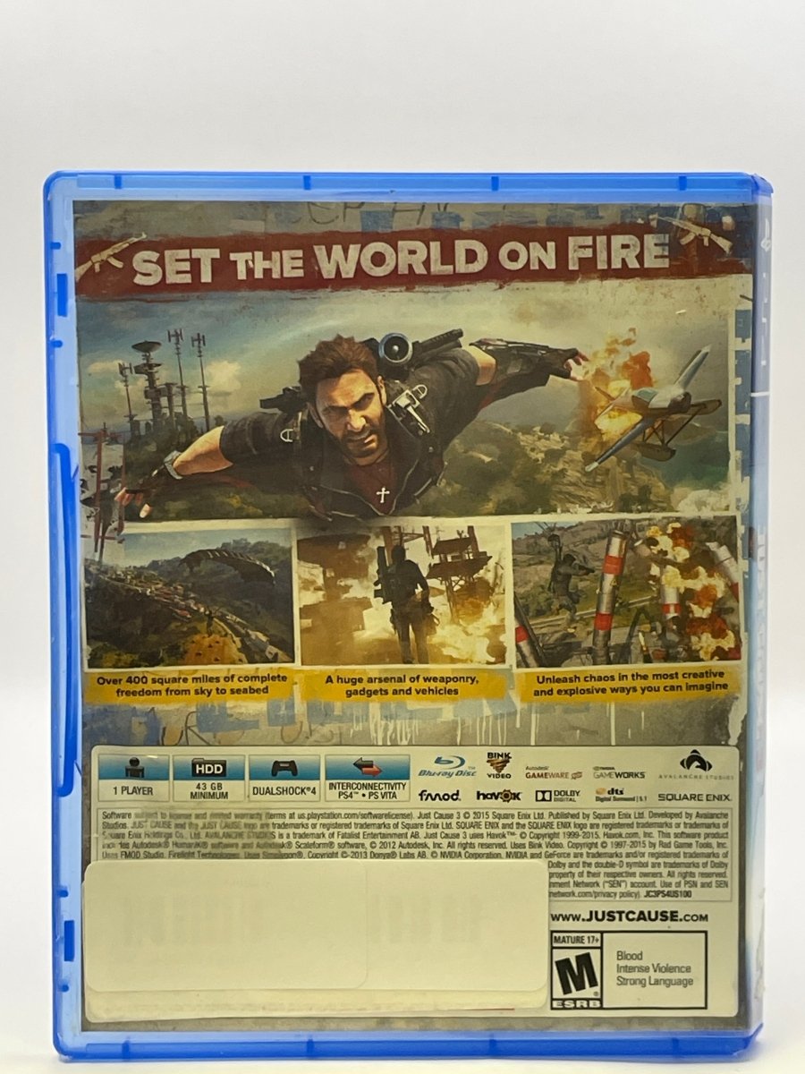 Just Cause 3 CL01 (CIB) PlayStation 4
