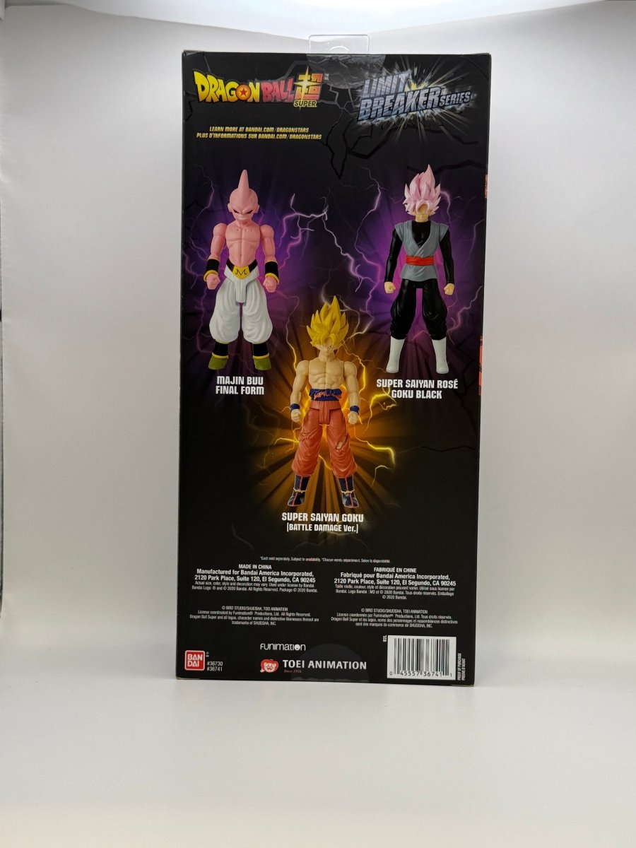 Dragon Ball Super Limit Breaker Series Super Saiyan Goku Battle Damage Version 2023 12” Action Figure