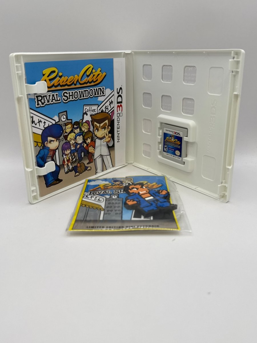 River City Rival Showdown With Keychain CL01 (CIB) Nintendo 3DS
