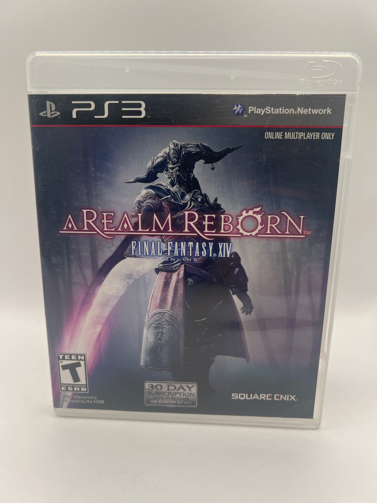 Final Fantasy XIV: A Realm Reborn CL01 (Missing Manual) Playstation 3