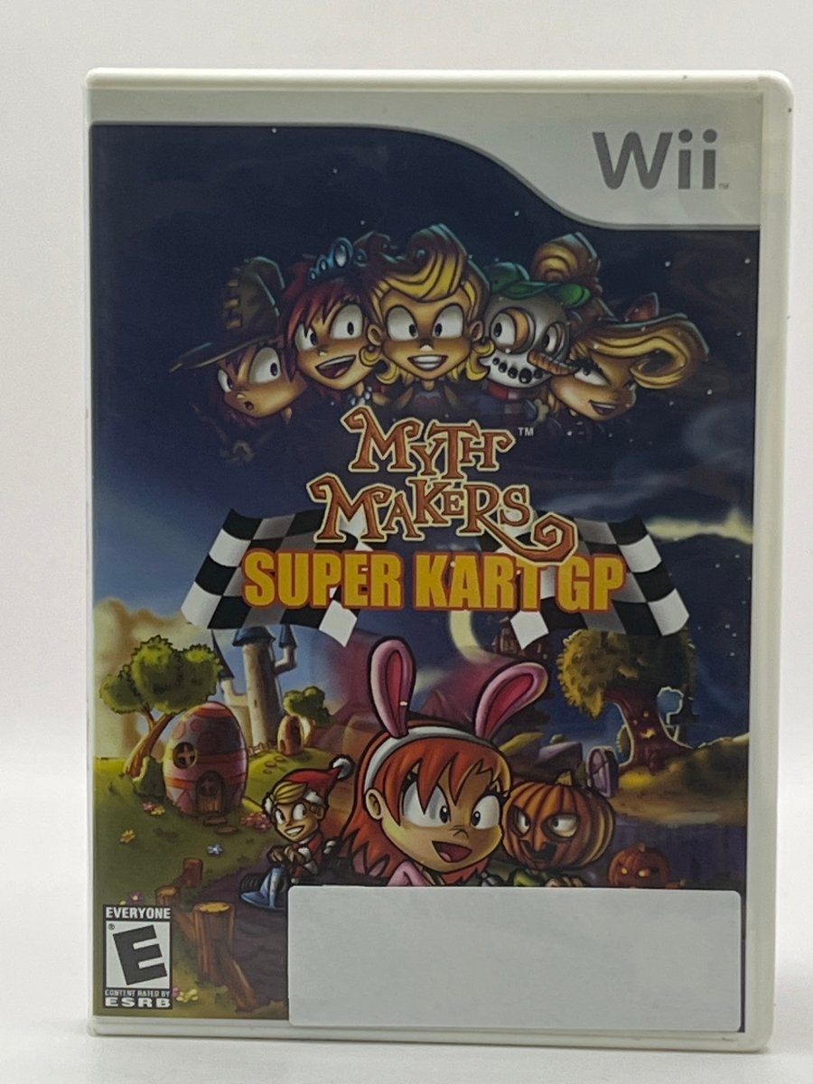 Myth Makers Super Kart GP CL01 (CIB) Nintendo Wii
