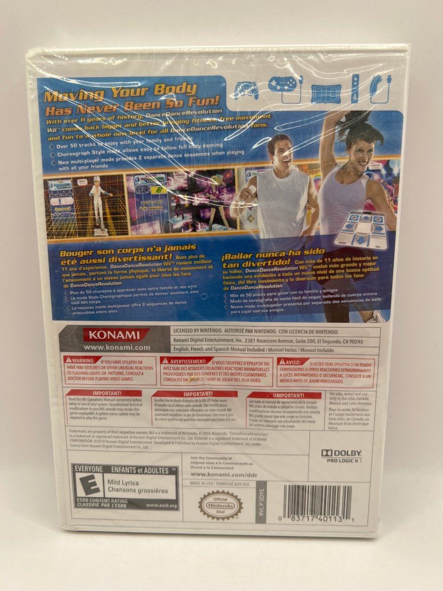 Dance Dance Revolution [Game Only] CL01 (NEW) Nintendo Wii