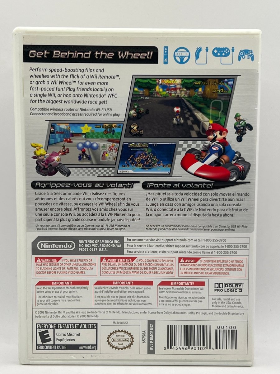 Mario Kart Wii CL01 (CIB) Nintendo Wii