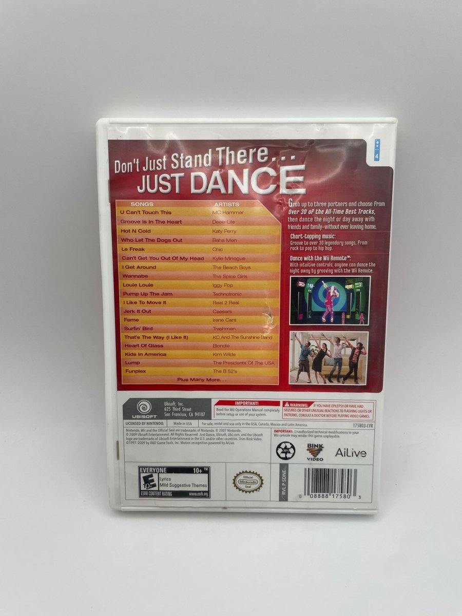 Just Dance CL01 (CIB) Nintendo Wii
