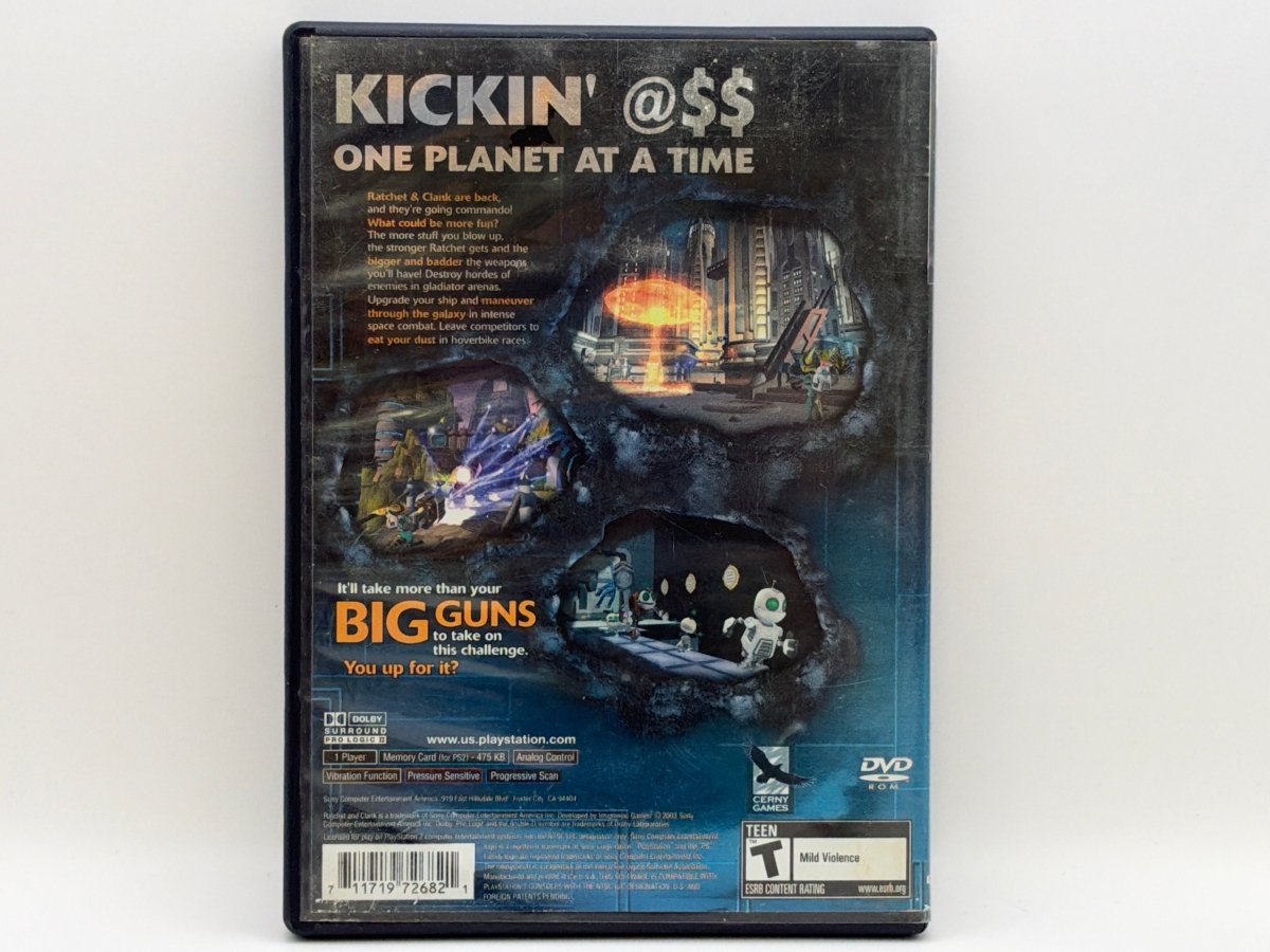 Ratchet & Clank Going Commando CL01 (CIB) PlayStation 2