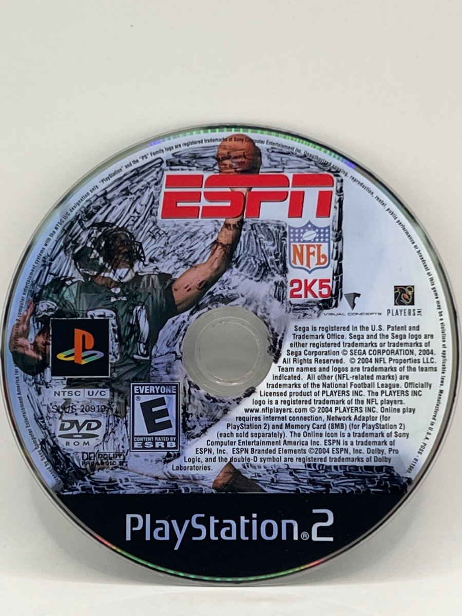 ESPN NFL 2K5 CL01 (Disc Only) PlayStation 2