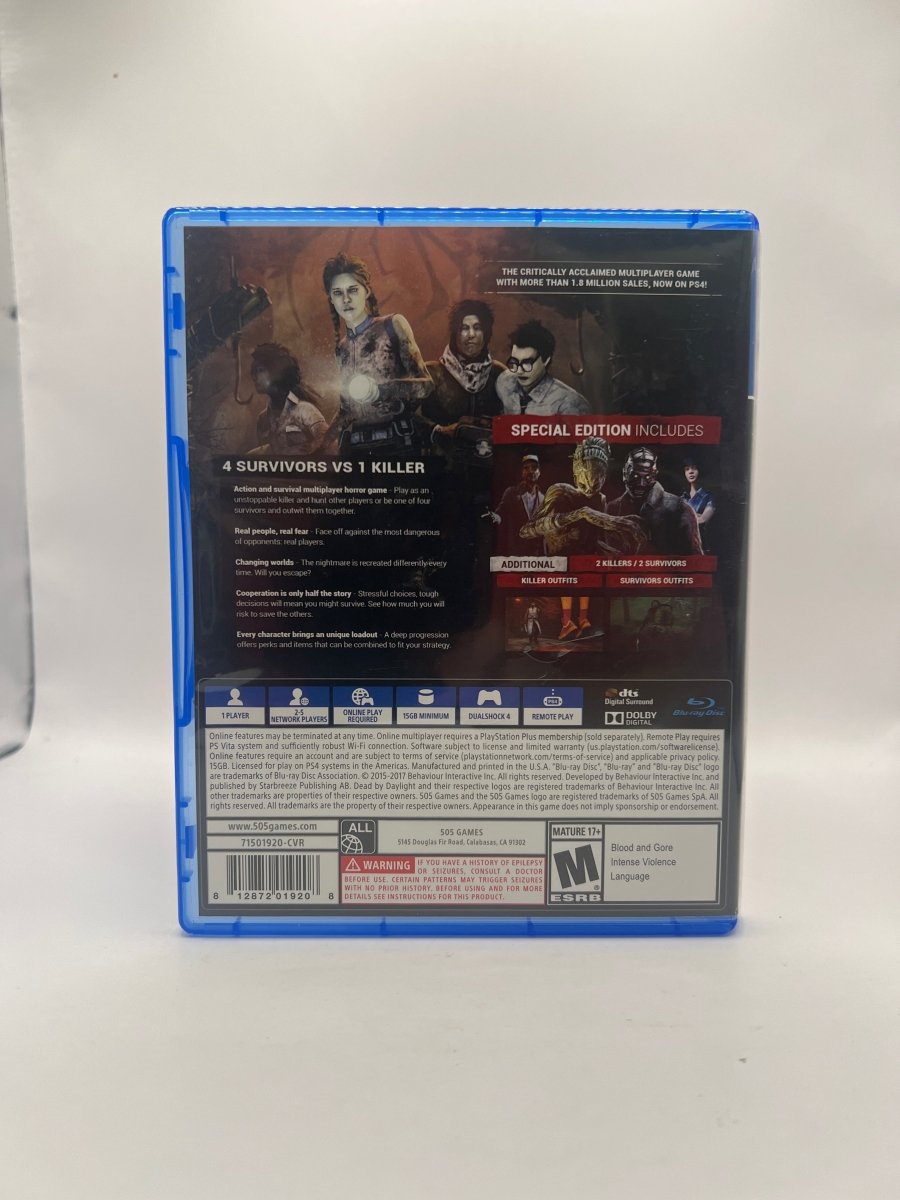 Dead by Daylight CL01 (CIB) PlayStation 4