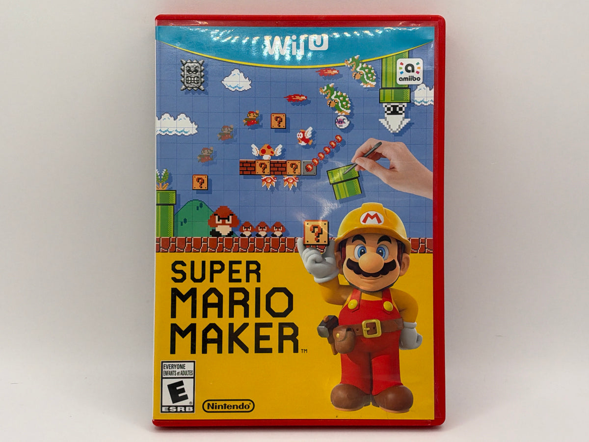 Super Mario Maker CL01 (CIB) Nintendo Wii U