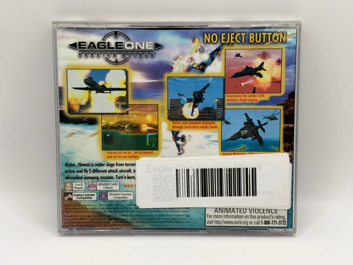 Eagle One Harrier Attack CL01 (CIB) Playstation One