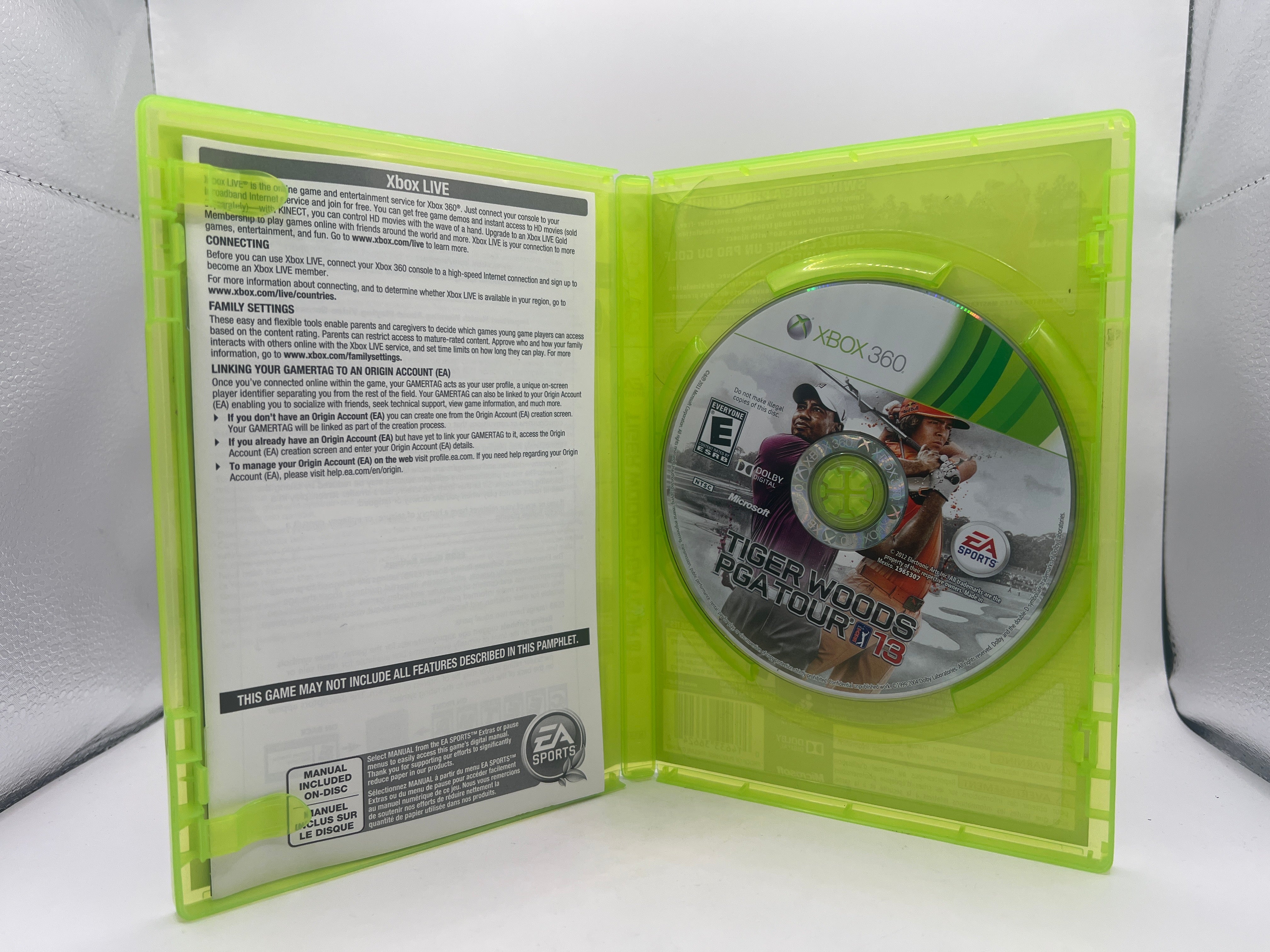 Tiger Woods PGA Tour 13 CL01 (CIB) Xbox 360