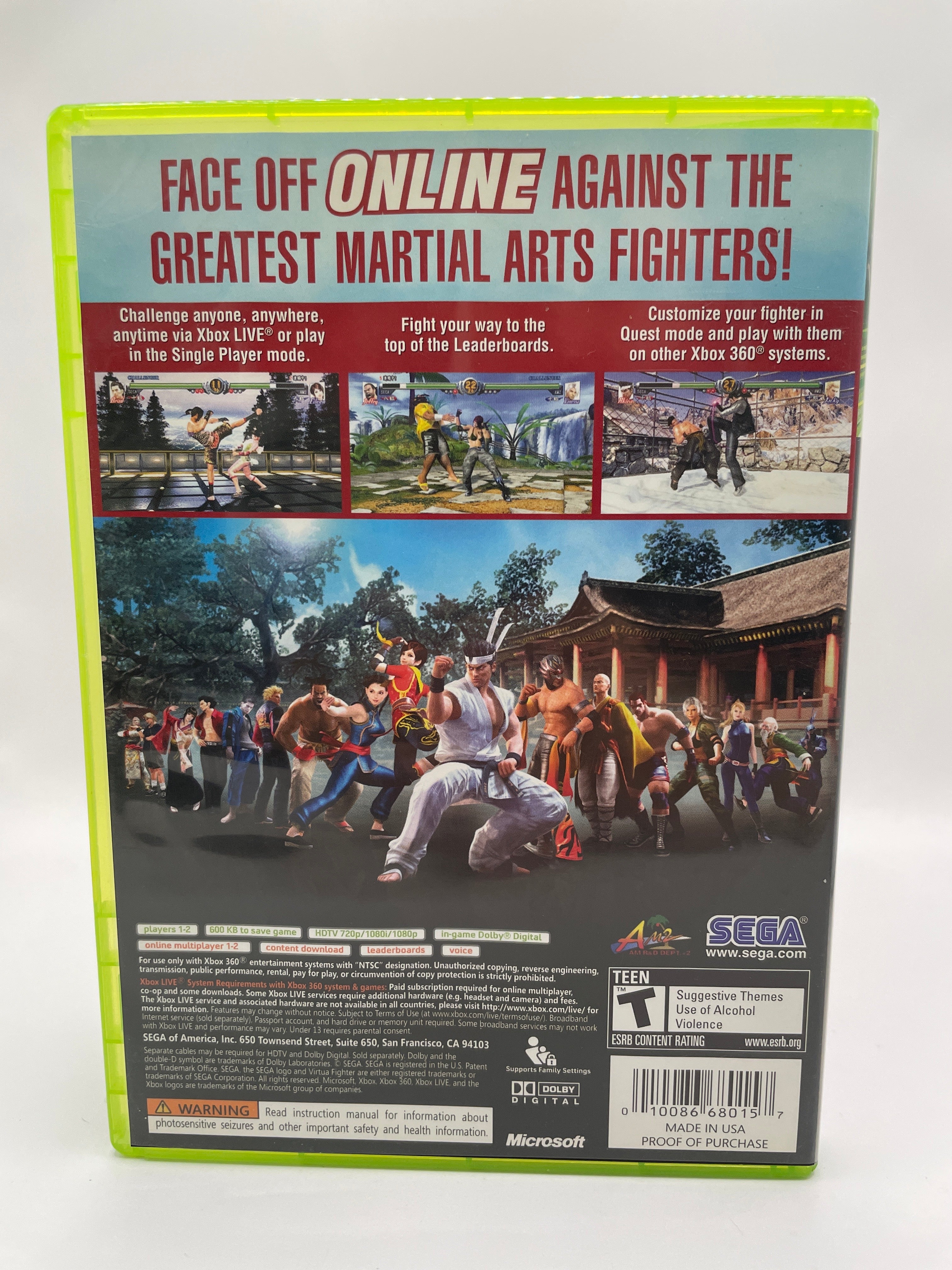 Virtua Fighter 5 Online CL01 (CIB) Xbox 360