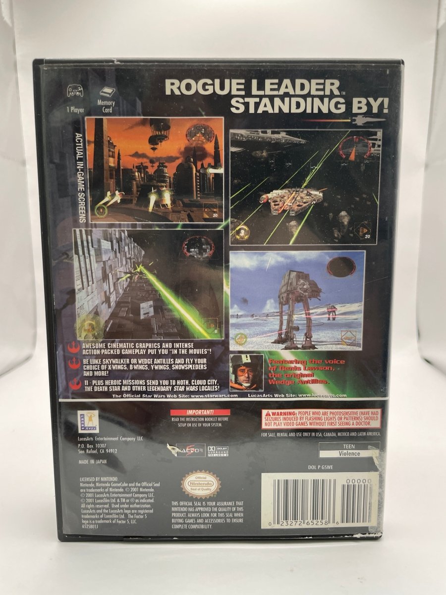 Star Wars Rogue Leader CL01 (CIB) Gamecube