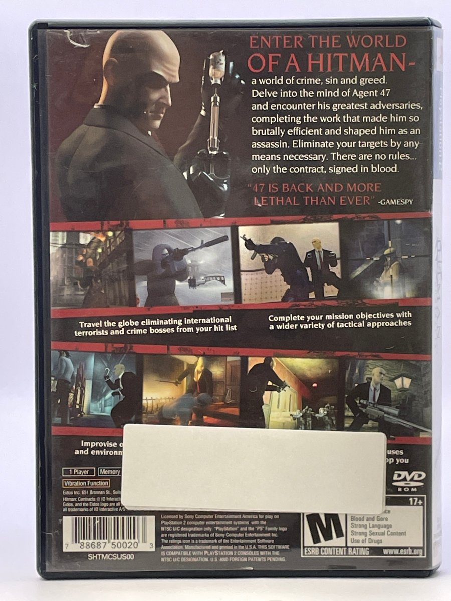 Hitman Contracts CL01 (CIB) PlayStation 2