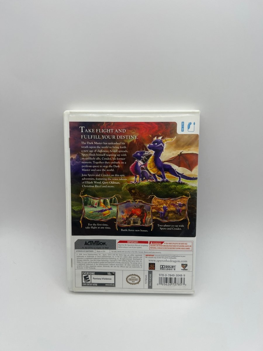 Legend of Spyro: Dawn of the Dragon CL01 (CIB) Nintendo Wii