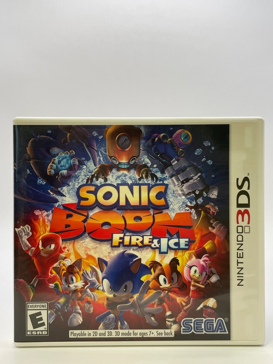 Sonic Boom: Fire & Ice CL01 (CIB) Nintendo 3DS