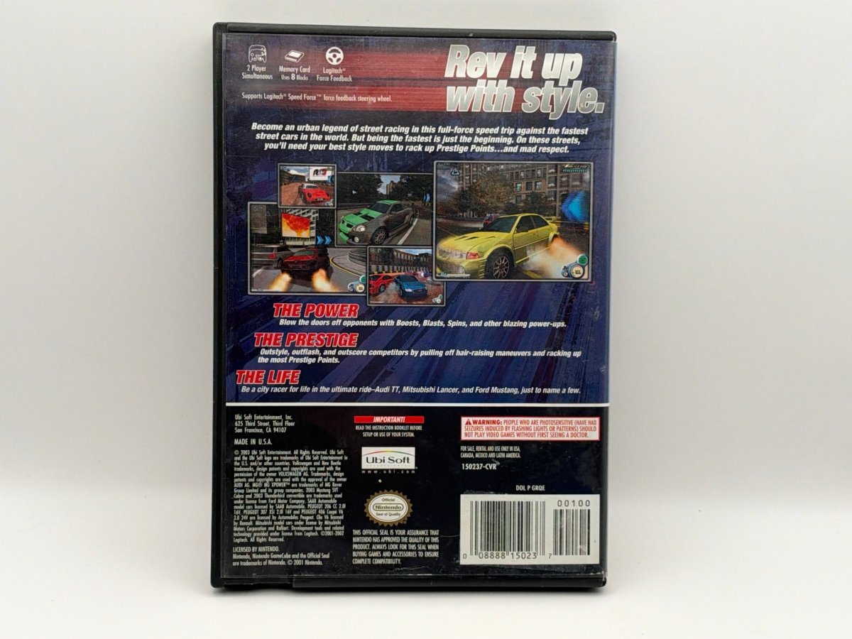 City Racer CL01 (CIB) Gamecube