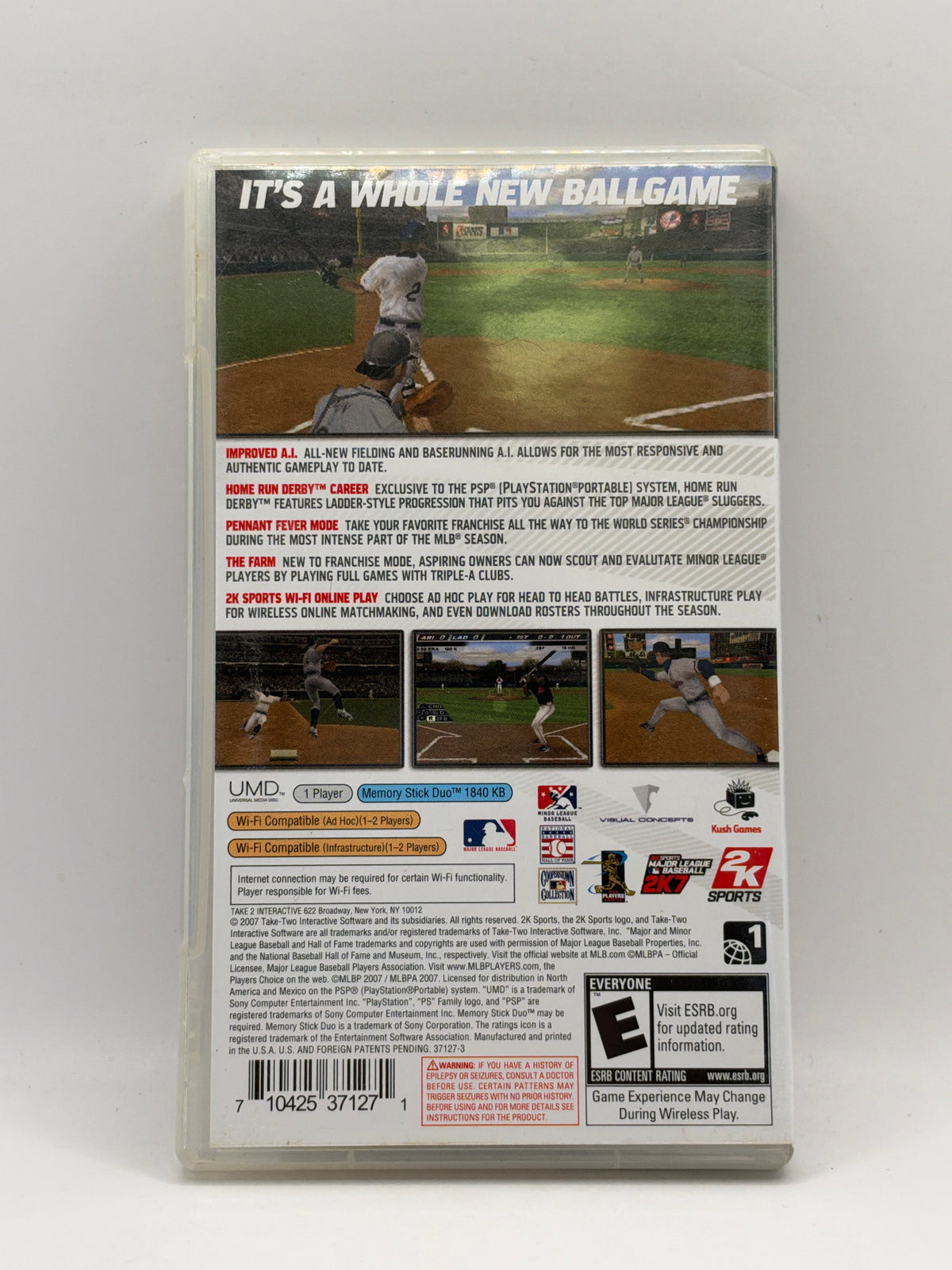 Major League Baseball 2K7 CL01 (CIB) PSP