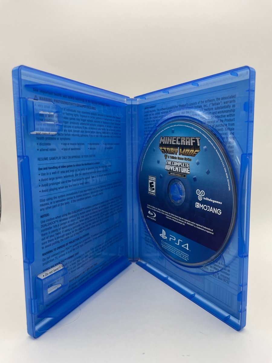 Minecraft: Story Mode Complete Adventure CL01 (CIB) PlayStation 4