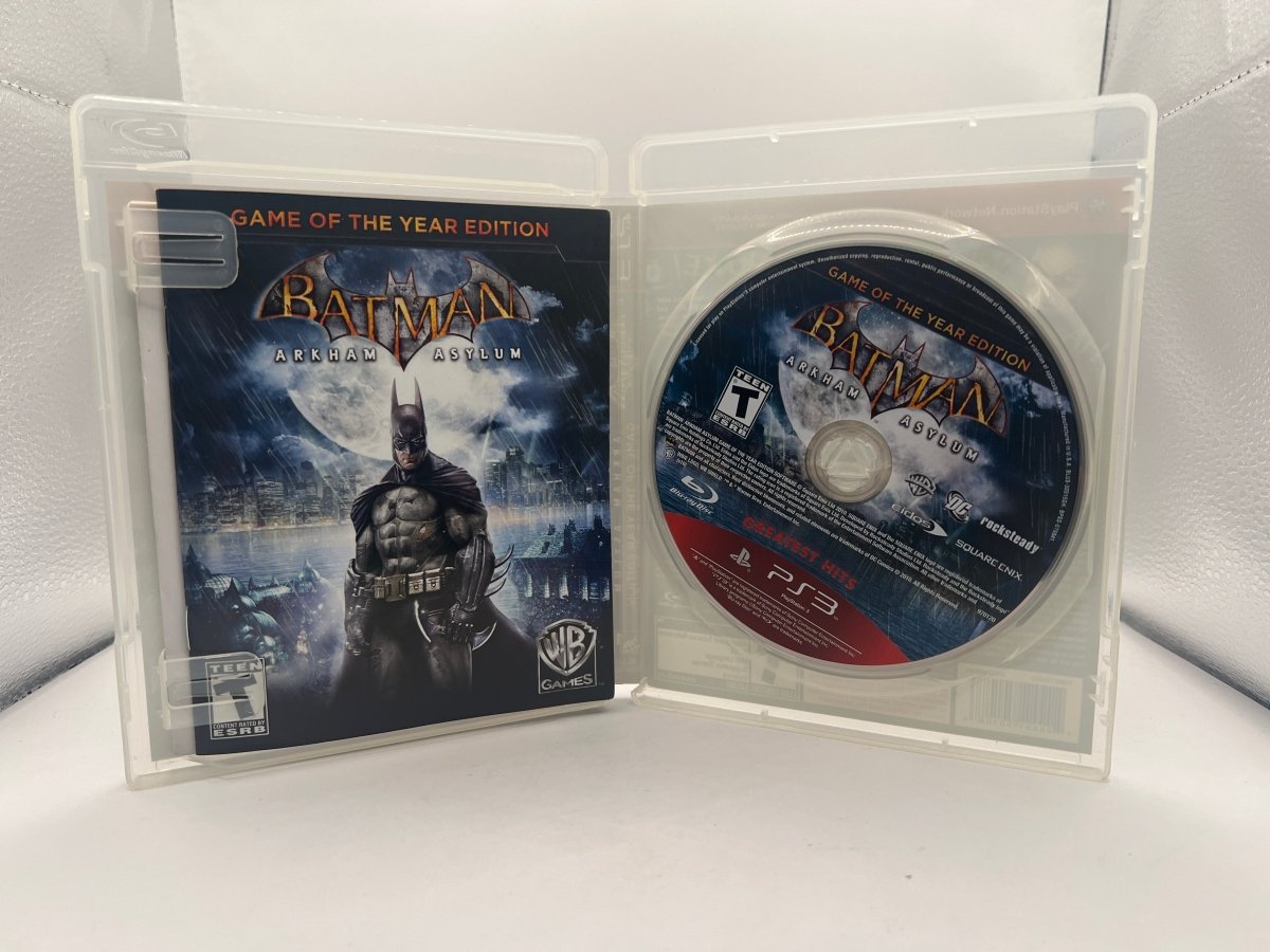 Batman: Arkham Asylum [Game of the Year Edition] CL02 (CIB) Playstation 3