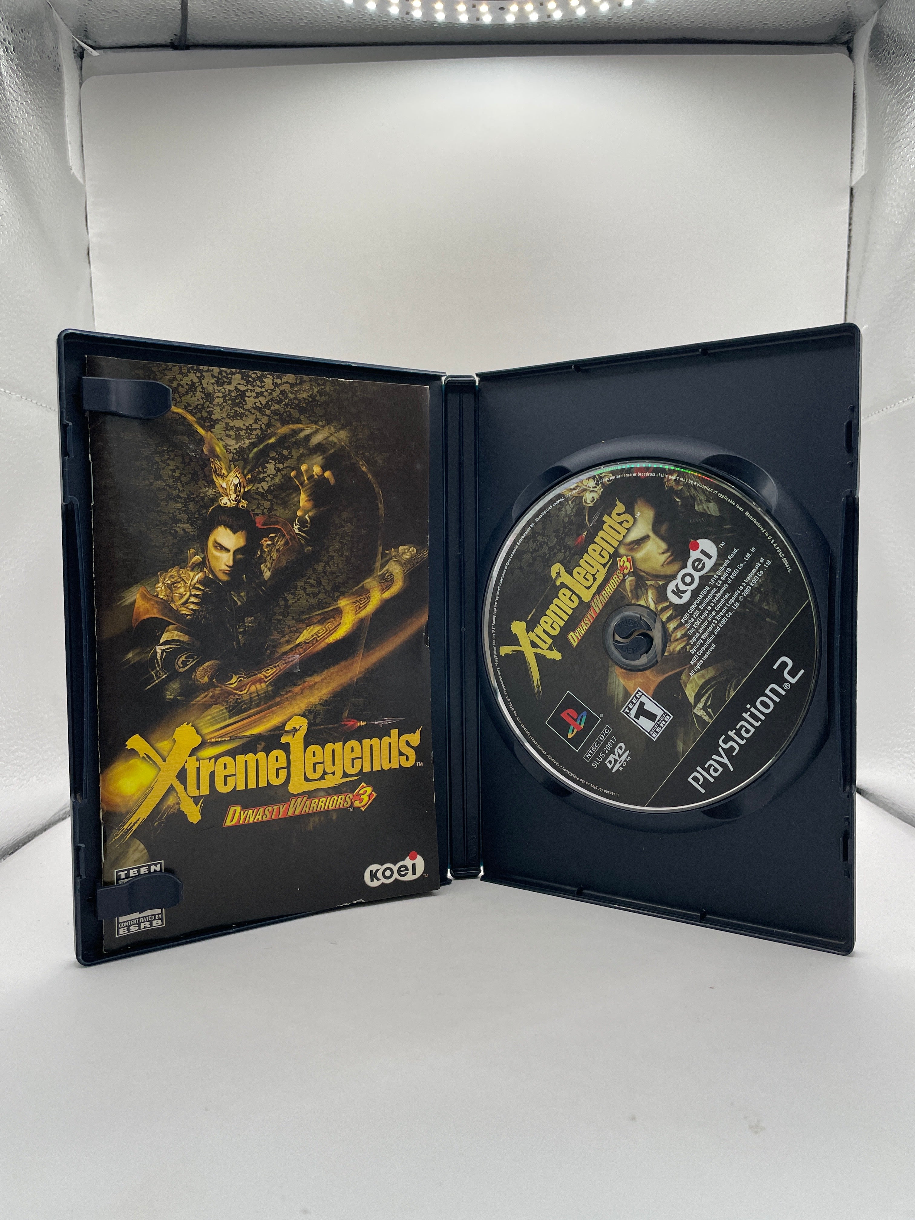 Dynasty Warriors 3 Xtreme Legends CL01 (CIB) PlayStation 2