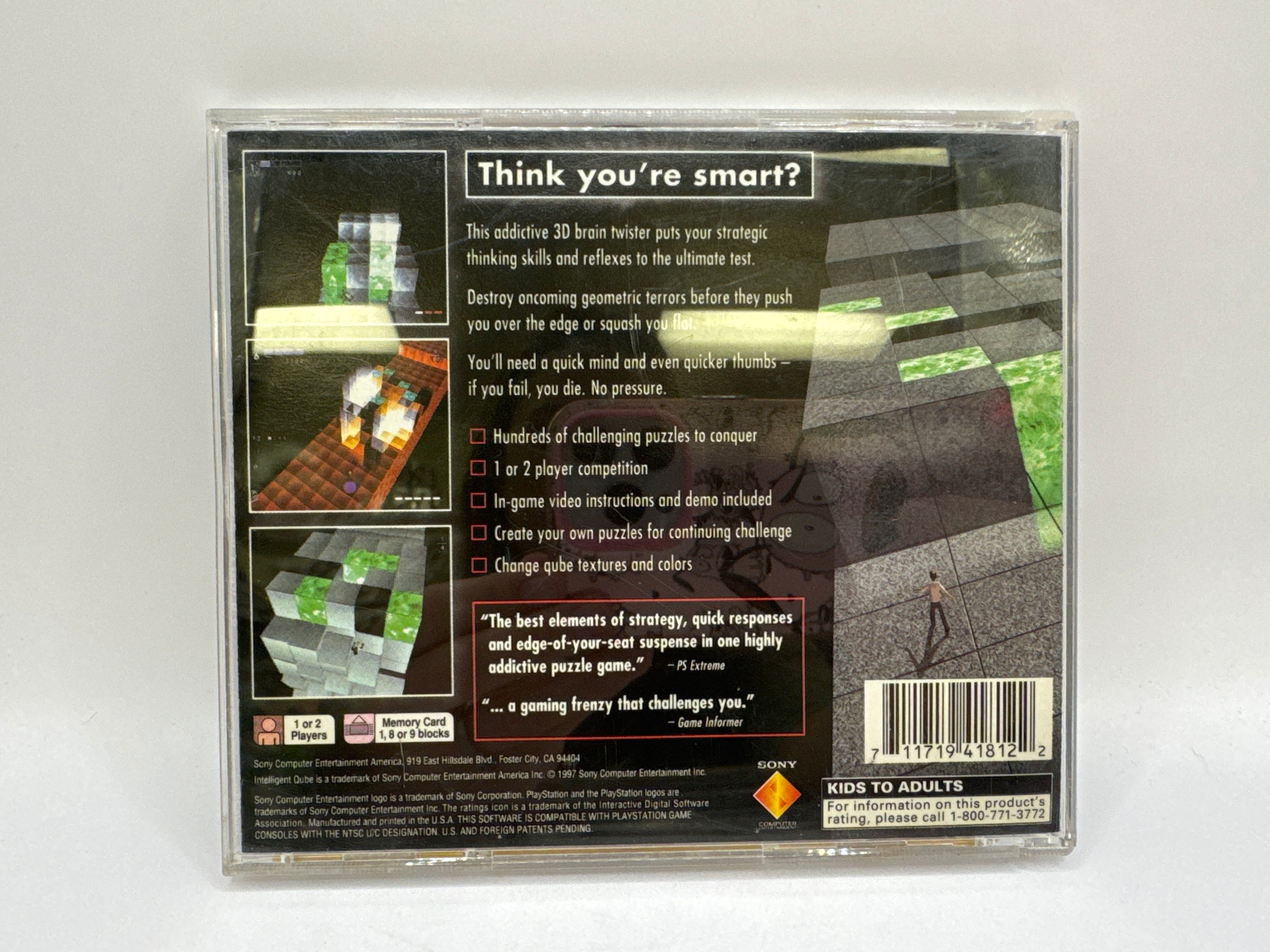 Intelligent Qube CL01 (CIB) PlayStation One