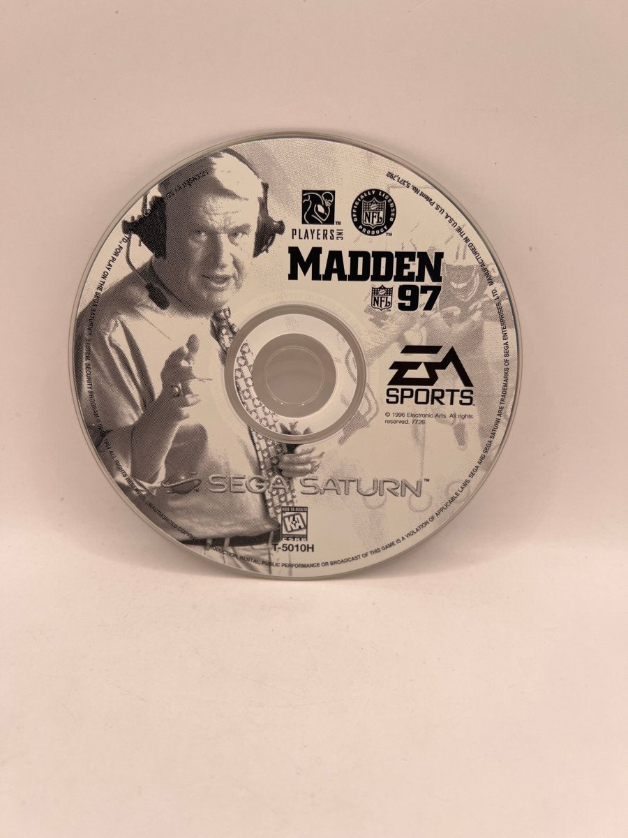 Madden 97 CL01 (Disc Only) Sega Saturn