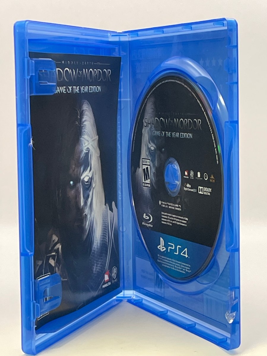 Middle Earth: Shadow of Mordor [Game of the Year] CL01 (CIB) PlayStation 4