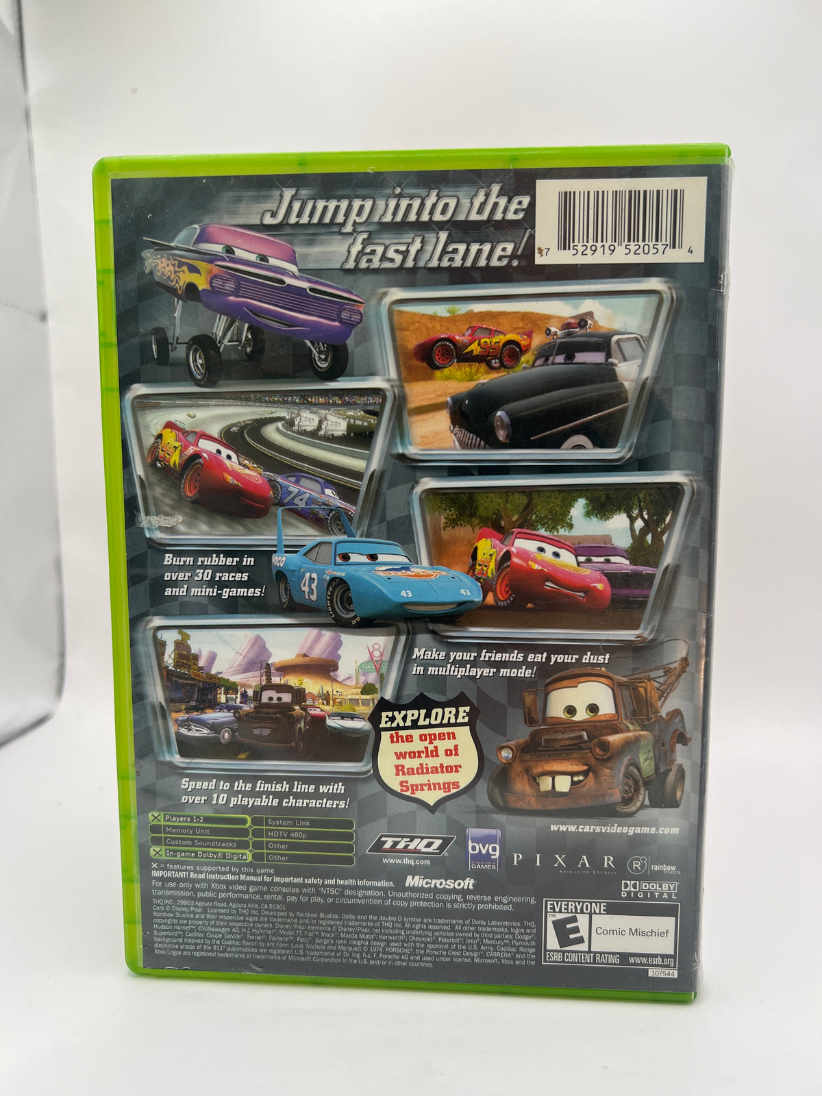 Cars CL03 (CIB) Original Xbox