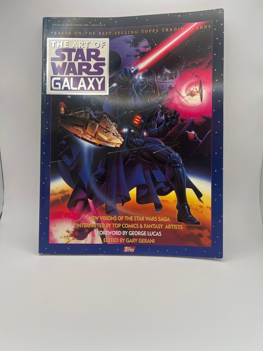 The Art of Star Wars Galaxy: Topps Comic Fantasy Art 1993 Book